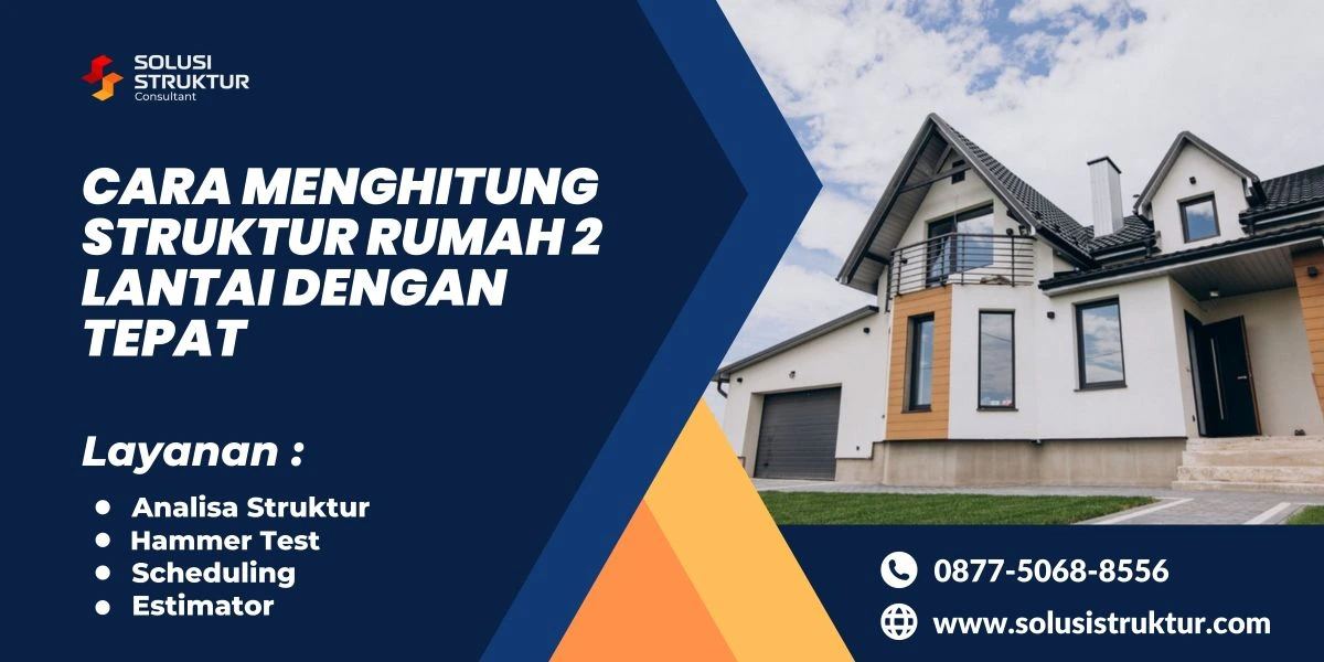 cara menghitung struktur rumah